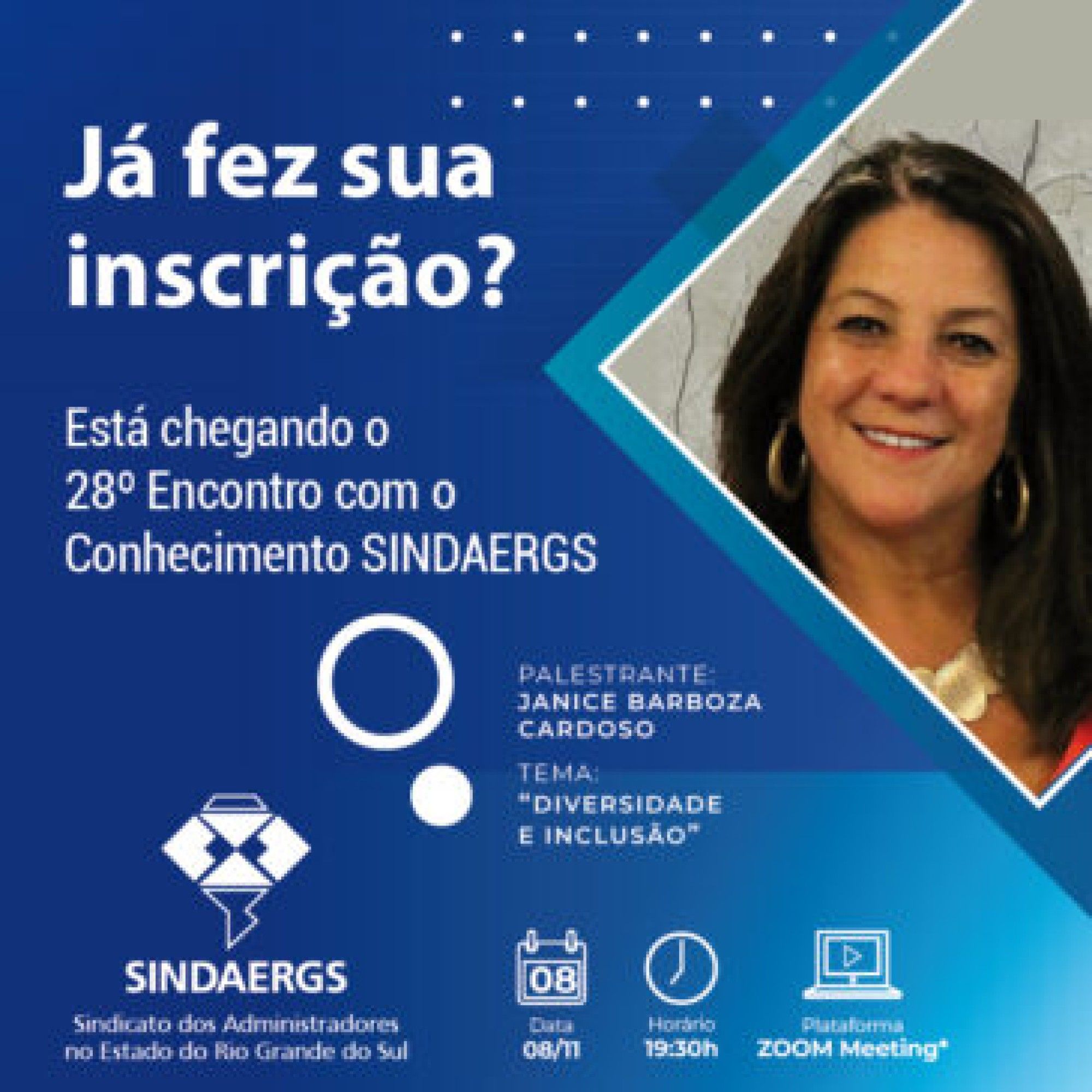 Eventos Eventos - O SINDAERGS – Sindicato dos Administradores no Estado do Rio Grande Sul, representa os Administradores gaúchos.